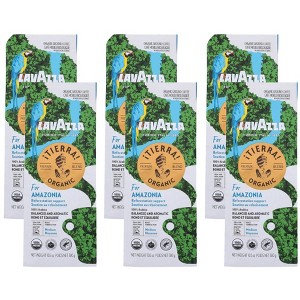 Lavazza Organic Tierra For Amazonia Medium Roast Ground Coffee - Case of 6/10.5 oz - 1 of 4