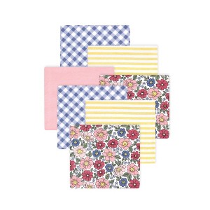 Luvable Friends Hudson Baby Flannel Receiving Blankets 7pk - 1 of 2