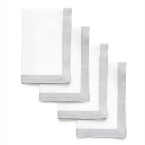 Solino Home Linen Dinner Napkins | Classic - 1 of 4