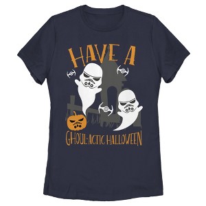 Women's Star Wars Ghoulactic Halloween Stormtrooper T-Shirt - 1 of 4