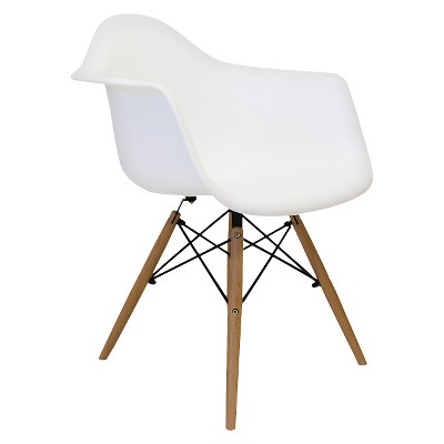 target white chair
