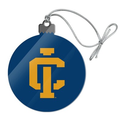 Ithaca College Secondary Logo Acrylic Christmas Tree Holiday Ornament