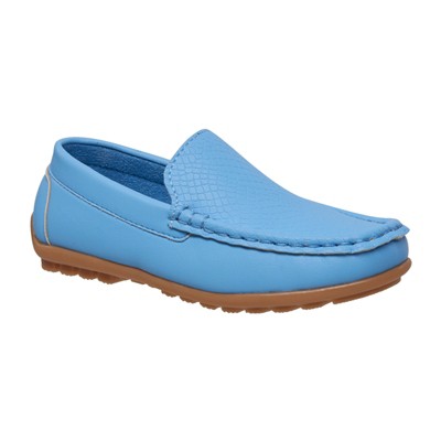 Coxist Kids Slip On Loafers Moccasin Boat Dress Shoes For Boys Girls And  Toddlers In Light Blue Size 8 : Target