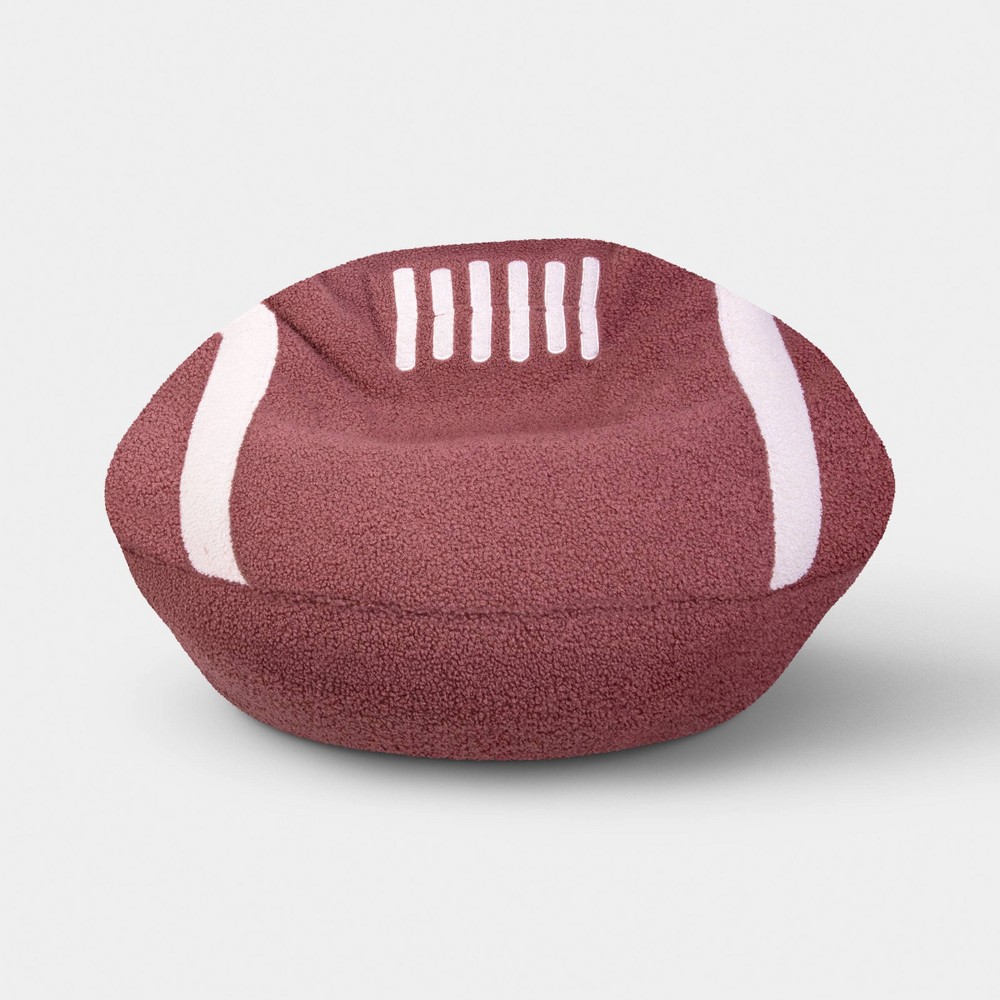Football Boucle Sport Kids' Bean Bag Chair - Pillowfort™