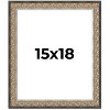 PosterPalooza | Ornate Silver Picture Frame - UV Acrylic, Foam Board Backing, Hanging Hardware - 2 of 4