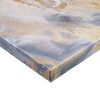 3pc Shimmering Symphony Glitter and Gold Foil Abstract Triptych Canvas Wall Art Set - Madison Park: Luxury Glam Decor, Vertical Orientation - 3 of 4
