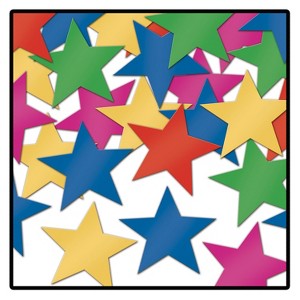 Fanci-Fetti Stars, 4 bags of .5 oz each (4 Oz/Pkg) - 1 of 1