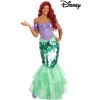 HalloweenCostumes.com Fun Costumes Disney Ariel Costume | Adult Mermaid Costume Stretchy Sequin Fabric Mermaid Dress, Womens Little Mermaid Costume - 4 of 4