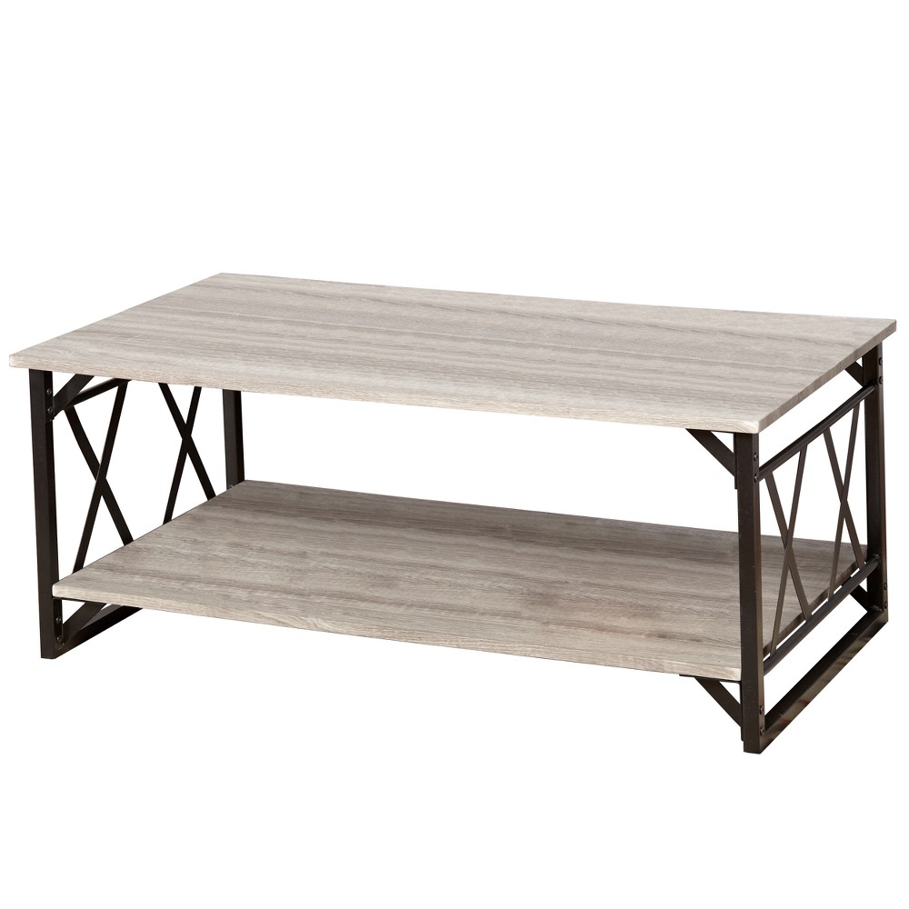 Seneca XX Cocktail Table Black/Gray - Buylateral was $159.99 now $79.99 (50.0% off)