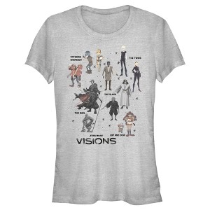 Juniors Womens Star Wars: Visions Episodes T-Shirt - 1 of 4