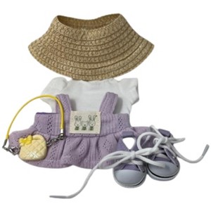 Doll Clothes Superstore Lavender Shopping Day 6-Piece Outfit for 17.5 cm Labubu Dolls - 1 of 4