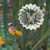 Woodstock Wind Chimes Woodstock Rainbow Makers Collection  Woodstock Shimmers  Nature 5" Silver Wind Shimmer SHNDR - 2 of 4