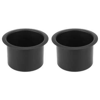 Gadjit Cup Keeper PLUS Car Cup Holder Adapter Expander with Storage, Black  Durable Plastic 