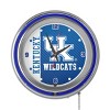 University of Kentucky Retro Neon Wall Clock by Trademark Gameroom - 2 of 4