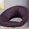 Pincay Modern Glam Velvet Accent Chair - Christopher Knight Home - 3 of 4