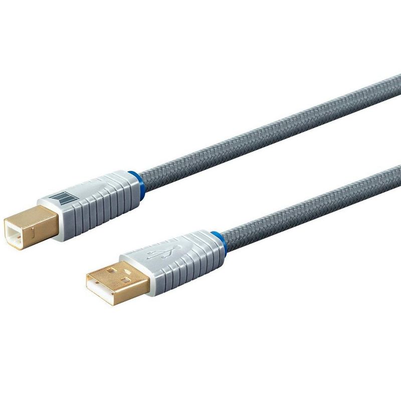 Monolith USB Digital Audio Cable - USB A to USB B - 2 Meter, 22AWG, Oxygen-Free Copper, Gold-Plated Connectors, 2 of 7