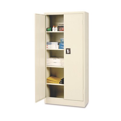 Putty Lockable Office Storage Cabinet with Adjustable Shelving