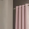 Olivia Gray Anchorage Blackout Grommet Single Curtan Panel - 54x90", Blush - 2 of 3