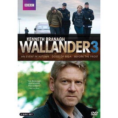 Wallander 3: Event In Autumn / Dogs of Riga / Before the Frost (DVD)(2012)