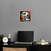 Notoriart Colorful Soccer Sneaker Splash II Soccer Wall Art Framed - 2 of 4