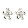 SHINE by Sterling Forever Jocelyn CZ Micro Flower Stud Earrings - 3 of 4
