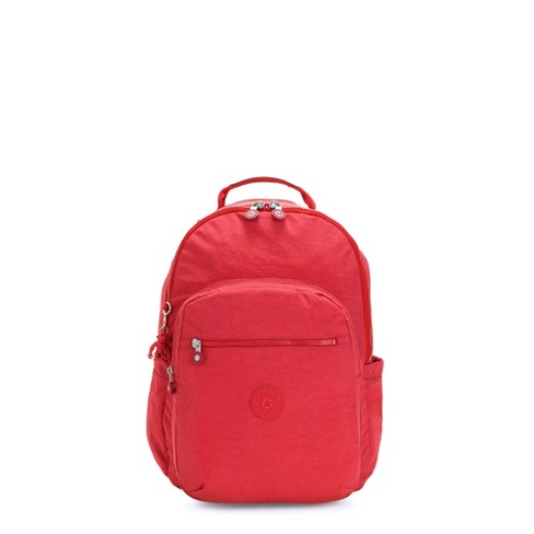 Kipling Seoul Small Tablet Backpack Red Rouge