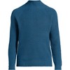 Lands' End Men's Long Sleeve Shaker Mock Neck Sweater - 3 of 3