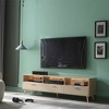 TV Stand LED Entertainment Center with Storage Modern LED Media Console Tables - 4 of 4