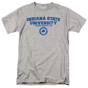 Men's Indiana State University Official Circle Logo T-Shirt - 1 of 4