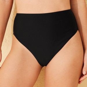 Women's High Waist Extra High Leg Cheeky Bikini Bottom - Shade & Shore™ - 1 of 4
