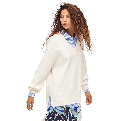 ellos Women's Plus Size Blouson Sleeve Pullover
