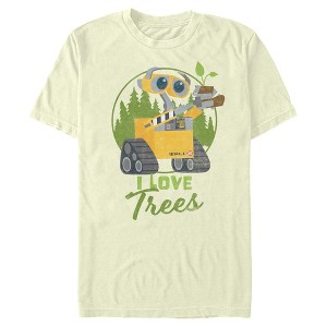 Men's Wall-E I Love Trees T-Shirt - 1 of 4