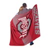 NCAA Ohio State Buckeyes 60" x 80" Raschel Throw Blanket - 4 of 4