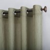 No. 918 Sheer Erica Crushed Voile Grommet Curtain Panel - 2 of 4