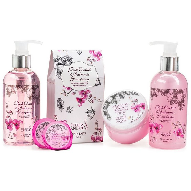 Freida & Joe Bath & Body Collection in Silver Tub Basket Gift Set Luxury Body Care Mothers Day Gifts for Mom, 2 of 10