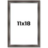 PosterPalooza | Shadow Box 1.75" Deep Brown Picture Frame - UV Acrylic, Foam Board Backing, Hanging Hardware - 2 of 4