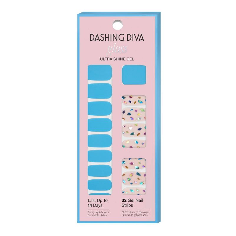 Dashing Diva Nail Art Gloss Palette - Magic Touch - 32ct, 1 of 7