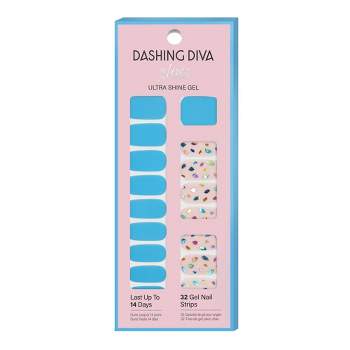 Dashing Diva Nail Art Gloss Palette - Magic Touch - 32ct