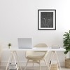 Stupell Industries Minimal Gray Poppies Framed Print Under Glass - 3 of 4