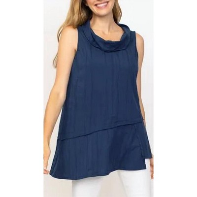 Women's Stepped Hem Cowl Top - habitat S
