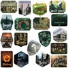 Lord of The Rings Location Badges 100ct Vinyl Large Deluxe Stickers Variety Pack - 4 of 4
