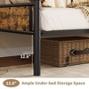 Sturdy metal twin bed frame for living room, bedroom and guest room. - 4 of 4