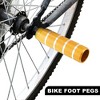 Unique Bargains Universal Aluminum Alloy BMX MTB Bicycle Rear Foot Pegs Footrests for 3/8" Axles 4 Pcs - 3 of 4