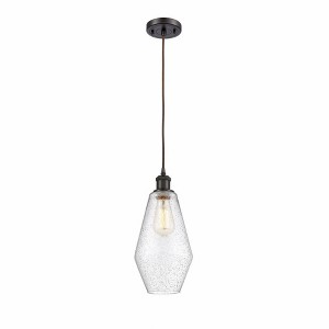 Cindyrella - 1 Light Cord Hung Mini Pendant In Industrial Style-14.5 Inches Tall and 7 Inches Wide - 1 of 1