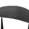 NicBex 30" Counter Height Bar Stools Set of 2,Stool Chair with Iron Legs,Barstools with Backrest,Counter Stools for Kitchen Island,Cafe - 3 of 4