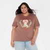 Women's Strawberry Shortcake Berry Sweet Short Sleeve Graphic T-Shirt - Brown - 2 of 3