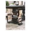 Iohomes Villa Rustic Dining Table Antique Black - HOMES: Inside + Out: Trestle-Style, Seats 6 - 2 of 4