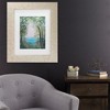 Trademark Fine Art - Sandra Iafrate  Niagara Falls River Ii Matted Framed Art - 2 of 4