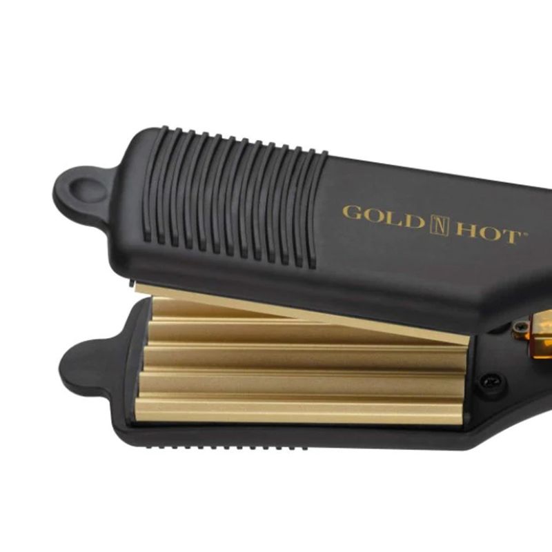Gold N' Hot Professional 2 Inch Hair Crimping Iron, 3 of 5