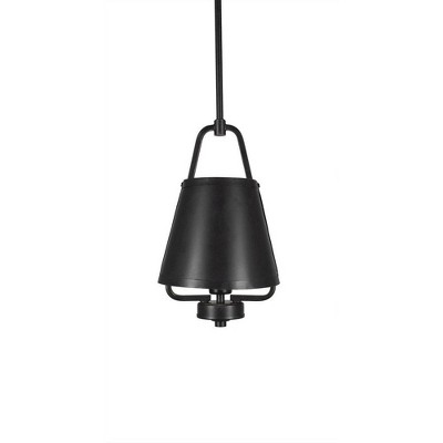 Toltec Lighting Sonora 1 - Light Pendant in  Dark Granite